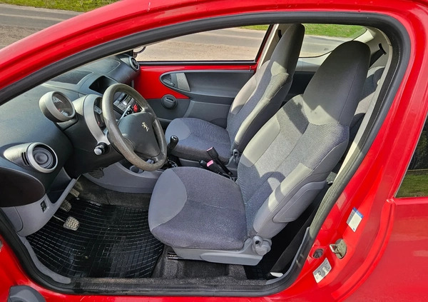 Peugeot 107 cena 6500 przebieg: 186188, rok produkcji 2006 z Nakło nad Notecią małe 106